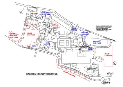 Lincoln County Hospital X Ray Department Photos Download Our Car Park Map - Lincoln County