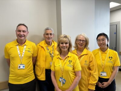 Some of the volunteers at Lincoln County Hospital